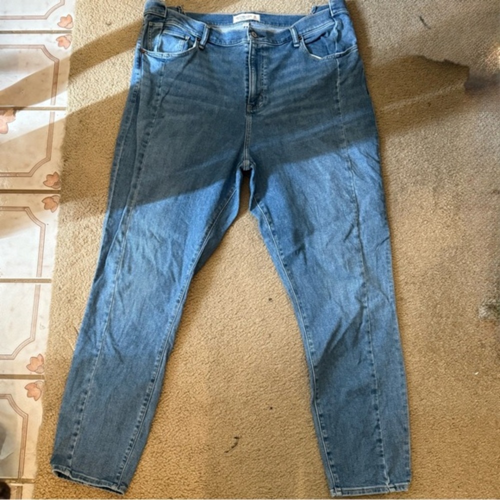 Abercrombie‎ & Fitch Women's Skinny Jeans - Blue